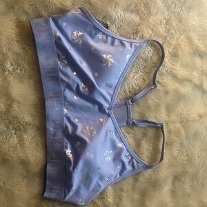 PINK Victoria's Secret Starry Blue Sports Bra
